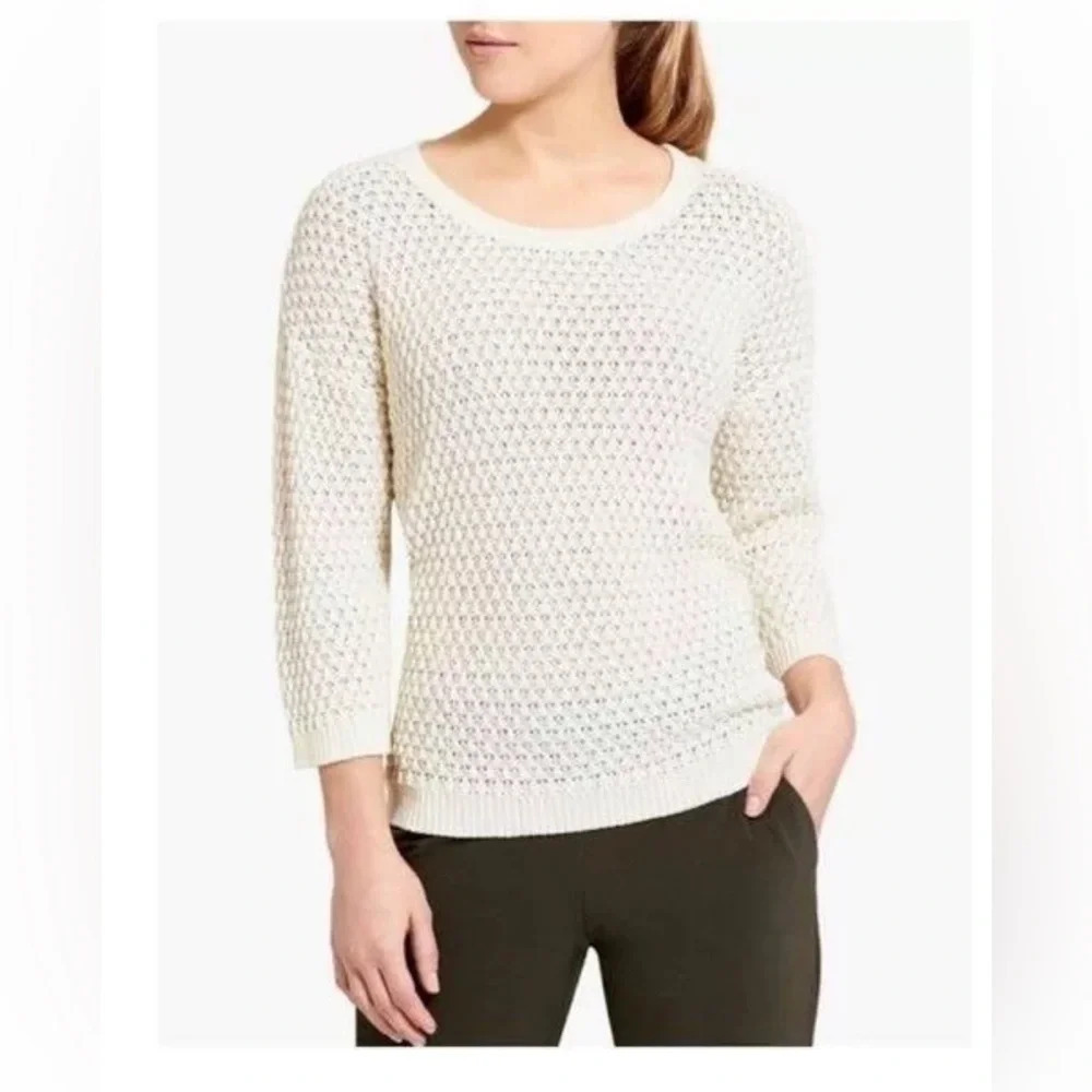 Athleta Seychelles sweater cream‎ xxs